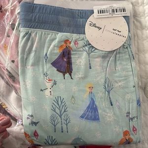 Womens Frozen PJ PANTS ONLY- little sleepies